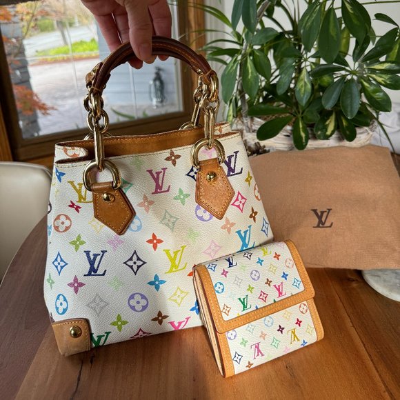 Louis Vuitton Handbags - Louis Vuitton Original Murakami Multicolor Audra Bag Discontinued - Bag Only